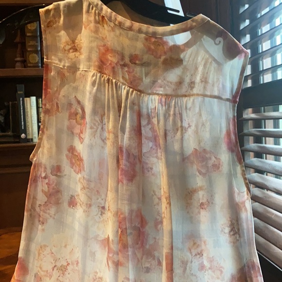 Joie size medium multicolored floral blouse - Picture 3 of 3